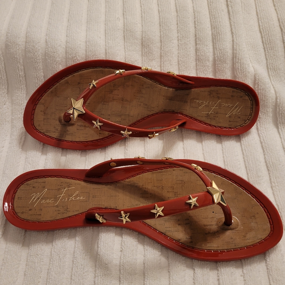 Marc Fisher Flip-Flop Thong Sandals - New! - Picture 2 of 5